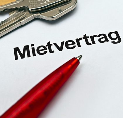 Mietvertrag